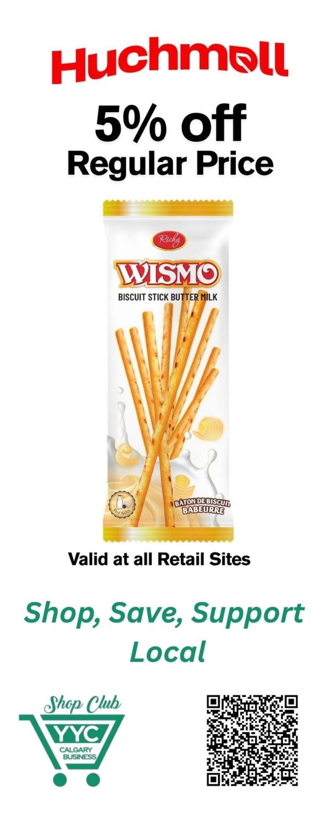5% Off Retail Wismo